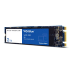 Western Digital WD Blue 2TB M.2 2280 SATA Internal Solid State Drive - Blue