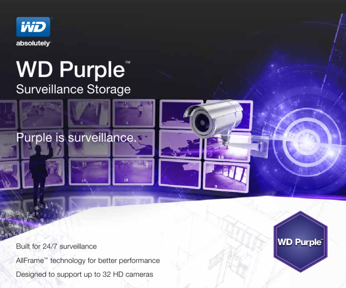 Western Digital Purple 4TB 3.5" SATA 6 Gb/s Internal Surveillance Hard Disk Drive