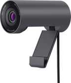 Dell Pro WB5023 60 FPS 1440p 2K QHD USB 2.0 Type-A HDR Webcam with Built-in Microphone - Black