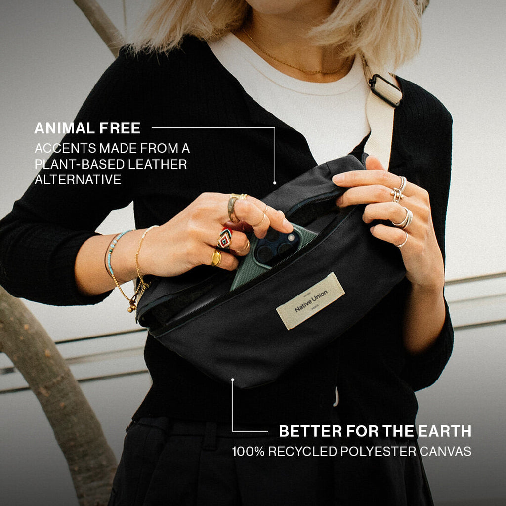 WFA Crossbody Pouch - Black